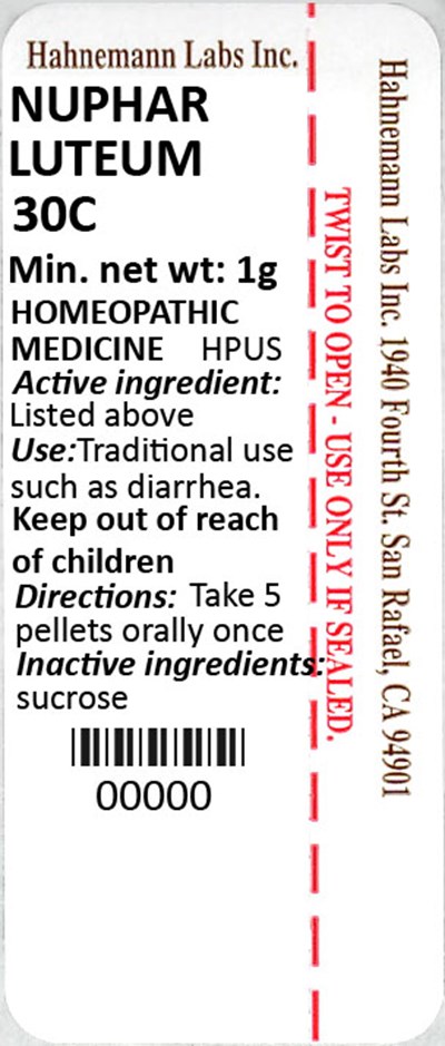 Nuphar Luteum 30C 1g - Nuphar Luteum 30C 1g